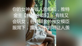 你的女神有钱人的母狗，推特金主【优雅金领S】，有钱又会玩女，各种拜金外围女模臣服屌下，露出调教啪啪让人羡慕 (8)