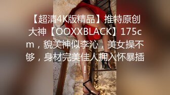 【超清4K版精品】推特原创大神【OOXXBLACK】175cm，貌美神似李沁，美女操不够，身材完美佳人拥入怀暴插！